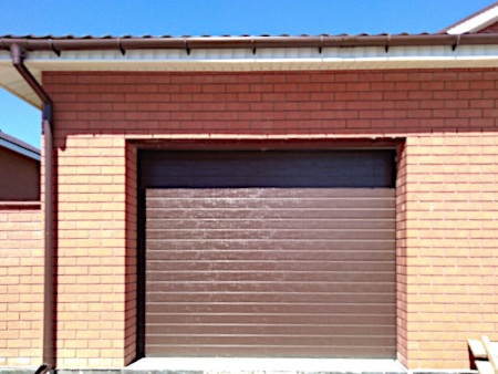 Алюминиевые гаражные ворота RSD01LUX 2500x2200 в Череповце